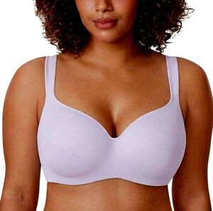 DELIMIRA New NWT Light Lavender Balconette Bra Size 38F Orchid Hush